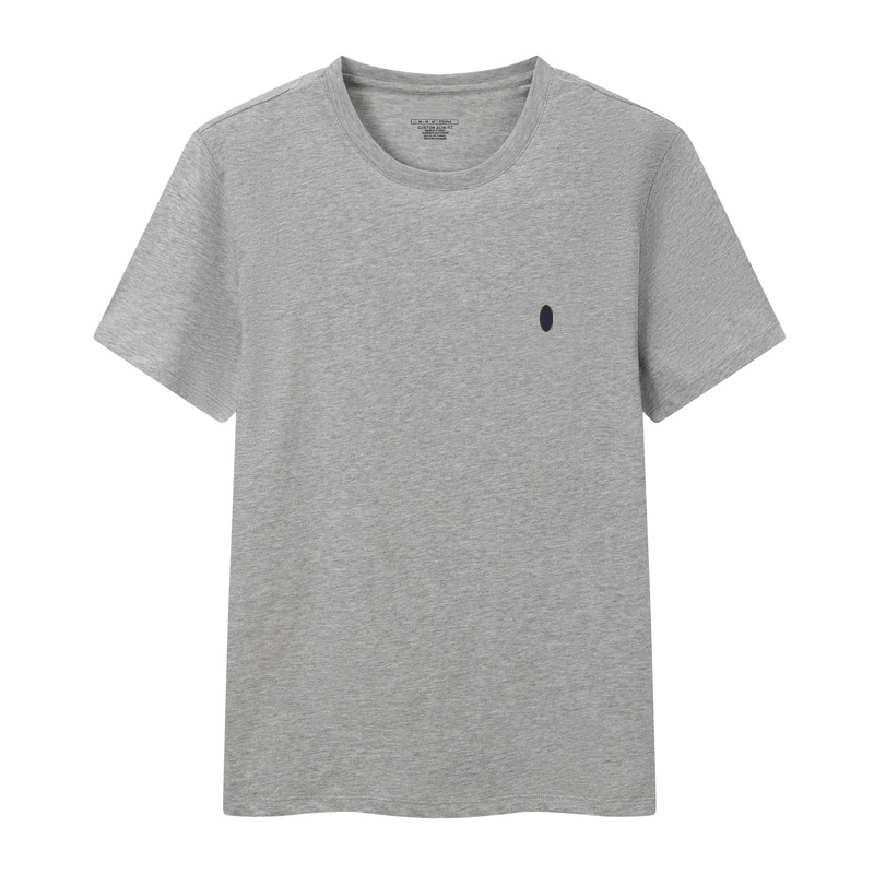 Light gray with sapphire blue pony logo