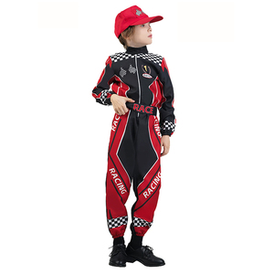 Accessori Moto Tuta da Corsa per Bambini Costumi <span class=keywords><strong>Kart</strong></span> <span class=keywords><strong>Go</strong></span>-<span class=keywords><strong>Kart</strong></span> Tute Intere Motocross ATV Set Giacca e Pantaloni da Equitazione per Bambini - Product Image 2