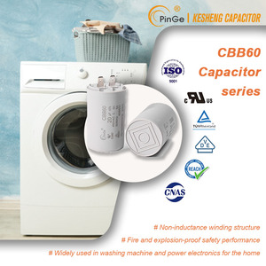Phụ tùng máy giặt đa năng, động cơ AC khởi động CBB60 250V SH 40 85 21 50/60Hz 10uF tụ điện màng kim loại khô - Product Image 5