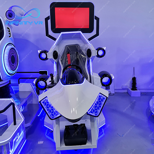 محاكاة الواقع الافتراضي Vr مقاتل VR درجة دوران لعبة طيران ديناميكية Vr طائرات اطلاق النار ثلاث وظائف في واحد - Product Image 4