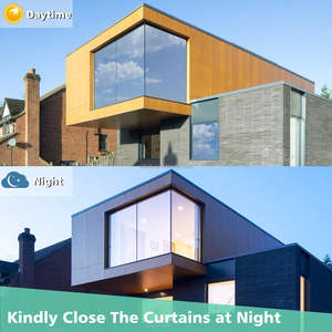 <span class=keywords><strong>Film</strong></span> réfléchissant pour fenêtre à la maison, ne pas voir au soleil, bloquant les UV, miroir, fenêtre s'accroche pendant la journée, intimité, revêtement de porte - Product Image 4