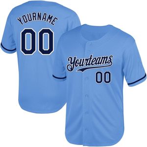 Camiseta de Béisbol Personalizada con Malla, Cierre de Botones, Manga Corta, Uniforme de Equipo Unisex, Transpirable, 100% Poliéster, Yourteams 00 - Product Image 5
