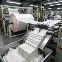 PP Gewebte Stoffrolle Polypropylen Laminiert Schlauchförmig 100-180GSM Hochbelastbar für FIBC Container Jumbo Bulk Bag Herstellung