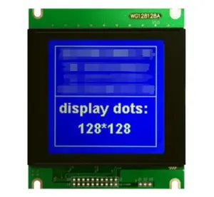 WG128128A gráficos para gráficos lcd formato de pantalla 128x128