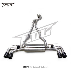 कार्बन फाइबर निकास युक्तियों के साथ 540/540i g30/g38 3.0t B58 2018-2024 निकास पाइप कार्बन फाइबर निकास युक्तियों के साथ - Product Image 2