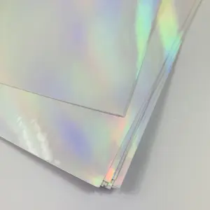 Película laminada holográfica A4 adhesiva de buena calidad