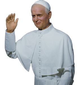 Statue de cire du pape Jean <span class=keywords><strong>Paul</strong></span> II de célébrité à taille humaine personnalisée à vendre - Product Image 1