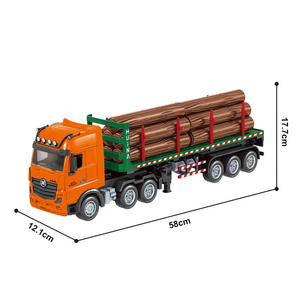 <span class=keywords><strong>Camion</strong></span> de transport de bois <span class=keywords><strong>RC</strong></span> LEHOO Huina 1313 1/18 9CH, voiture de chantier, <span class=keywords><strong>camion</strong></span> d'ingénieur de transport <span class=keywords><strong>RC</strong></span> 2,4 GHz - Product Image 2