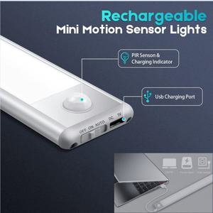 Luz LED con Sensor de Movimiento, Magnética, Recargable por USB, para Interiores, Cocina, Armario, Porche, Sala de Estar, Se Pega en Cualquier Lugar - Product Image 3