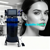 Appareil de beauté 2-en-1 2026 pour le nettoyage en profondeur du visage, le remodelage corporel, la réduction des rides et des cicatrices, anti-âge, à percussion froide, profondeur 8 mm