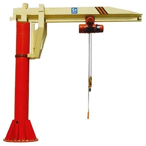 Grue à flèche cantilever à bras oscillant montée au sol de 1, <span class=keywords><strong>2</strong></span> et 3 tonnes avec moteur et roulement pour usage industriel, haute efficacité - Product Image 2