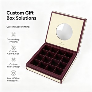 Fast Delivery High-End Eco-Friendly Recyclable Gift Creative Box Carton Packaging BSCI Colored Chocolate <b>Boxes</b> Luxury Light - Product Image 3