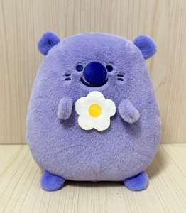 Vente en gros d'animaux en peluche rose <span class=keywords><strong>castor</strong></span> de mer rouge avec fleur jouets de machine à griffes écologiques de 8 pouces - Product Image 4