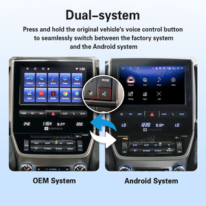 Boîtier décodeur Android 13 pour Toyota LC200 LC300 2012-2024, CarPlay sans fil, Android Auto, GPS, DSP, SWC, lecteur multimédia - Product Image 3