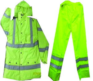 Traje de Lluvia de Poliéster de Lujo de Alta Visibilidad de Gran Venta para Motociclistas y Ciclistas, <span class=keywords><strong>Impermeable</strong></span>, Portátil con Logo para Pesca - Product Image 3