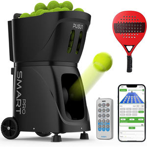Popüler PT-SMART PRO PUSUN 115 Top Tenis Topu Makinesi Atıcı Ekipmanı, APP Uzaktan Kumanda ile Antrenman Pratiği için - Product Image 6
