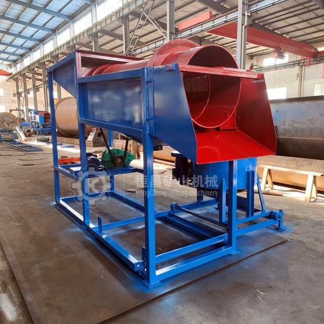 Gold Washing Rotary Drum Sieve Sand Screening Machine Trommel Screen