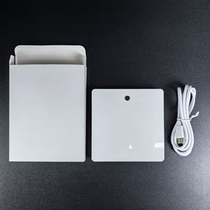Vierges de sublimation Aimants de réfrigérateur d'autocollant magnétique de forme carrée écologique pour le cadeau d'anniversaire de lecteur de musique-Vente en gros - Product Image 5