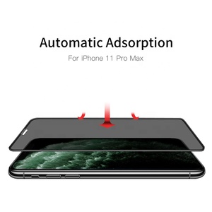 Avant HD Côté Anti-Voyeur Écran Protecteur Pour <span class=keywords><strong>Iphone</strong></span> 11 anti-empreintes digitales 9H Verre Trempé Pour <span class=keywords><strong>Iphone</strong></span> 11 pro - Product Image 5