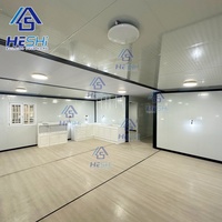 Maison préfabriquée personnalisée en conteneur extensible de 20 pieds ou 40 pieds, construction de maison préfabriquée à deux chambres, immobilier