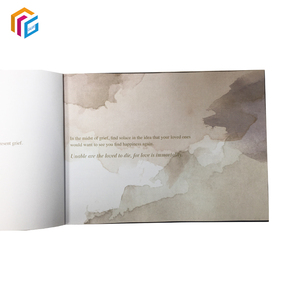 Tùy Chỉnh Bộ Nhớ Cuốn Sách Linen Bìa Cứng Khẳng Định Biểu Hiện Tạp Chí Đám Cưới Cuốn Sách Của Khách - Product Image 3