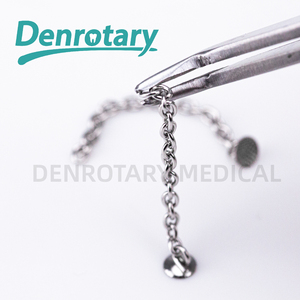 <span class=keywords><strong>Cadena</strong></span> de botón dental de <span class=keywords><strong>ortodoncia</strong></span> de plata para higiene bucal multiusos - Product Image 4