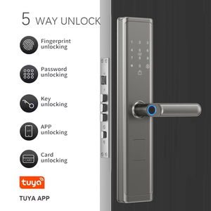 Cerradura Digital Inteligente TYSH Tuya Zigbee con WiFi, Seguridad para el Hogar, Huella Dactilar Biométrica, Cerradura Inteligente para Puerta de Madera - Product Image 2