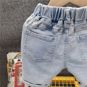 Fabricantes de Jeans de Mezclilla para Niños, Nuevo Estilo, Pantalones de Moda para Bebés, Estilo Hip Hop, la Mejor Calidad para Niños en Verano - Product Image 5