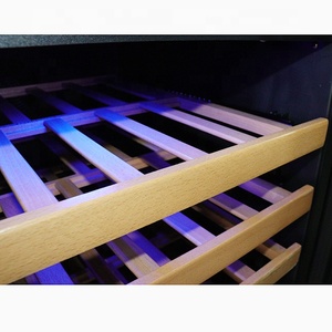 Enfriador de Vino Moderno Jiufu, Unidad de Refrigeración Integrada, Gabinete Refrigerador de Lujo para Sala de Estar, Enfriador de Vino de Acero Inoxidable - Product Image 5
