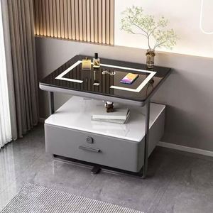 Meilleure vente Meubles intelligents à fonctions multiples Tables de chevet pour chambre à coucher Table de chevet avec recharge sans fil - Product Image 6