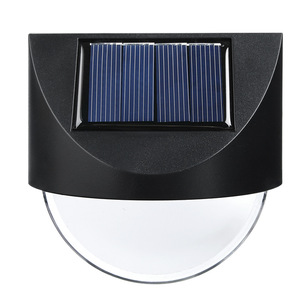 <b>Solar</b> Wall Mount Outdoor <b>Light</b> Led Water Resistant Garden Patio <b>Deck</b> Lighting - Product Image 5
