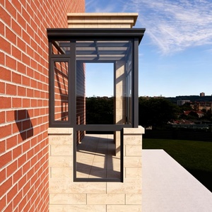 Terraza Acristalada con Estructura de Aluminio Resistente, Vidrio de Seguridad Resistente a Impactos y Huracanes, para Villas Costeras, Propiedades junto al Mar y Zonas de Desarrollo - Product Image 3