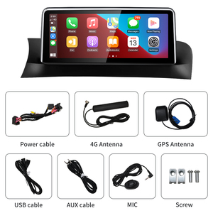 New id8 10.25inch không dây Carplay Auto Android <span class=keywords><strong>Car</strong></span> hệ thống đa phương tiện cho BMW F25 F26 đầu đơn vị đài phát thanh <span class=keywords><strong>Bluetooth</strong></span> GPS Navigation - Product Image 6