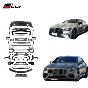 Cly Hot Sale Pare-chocs de voiture pour Benz AMG <span class=keywords><strong>GT</strong></span> 19-25 <span class=keywords><strong>GT</strong></span> <span class=keywords><strong>43</strong></span> 50 53 W290 Kits de mise à niveau AMG GT63s Pare-chocs avant arrière Diffuseur Tuyau d'échappement - Product Image 1