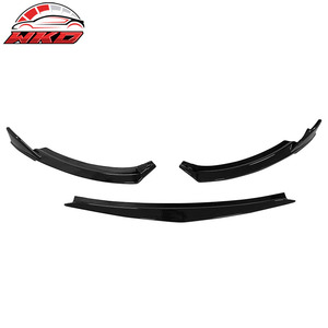 Alerón delantero estilo T de polipropileno (PP) para Toyota GR86 22-26, color negro brillante, accesorios automotrices. - Product Image 4