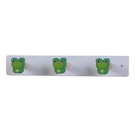 Dessin animé Animal Lion créatif collant perforé double usage vêtements crochet chambre mur collant crochet