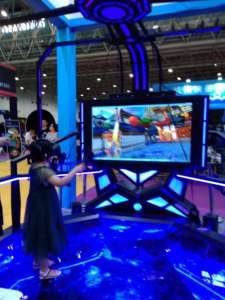 Thực tế ảo tương tác VR khám phá trò chơi đứng không gian Walker 9D Trò chơi bắn súng VR đi bộ nền tảng giả lập - Product Image 5