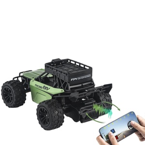<span class=keywords><strong>Jouet</strong></span> <span class=keywords><strong>de</strong></span> voiture télécommandé FPV en temps réel 1080p HD avec fonction <span class=keywords><strong>de</strong></span> dialogue vocal Panier en métal pour l'escalade pour les garçons - Product Image 1