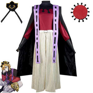 Costume d'anime Demon Slayer <span class=keywords><strong>Douma</strong></span>, costumes de cosplay, ensemble veste et pantalon, unisexe, adultes, matière polyester, pour les fêtes, les vacances - Product Image 2