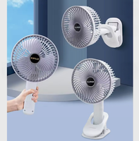 Ventilateur portable rechargeable USB, mini-ventilateur électrique pliable à porter autour du cou pour un refroidissement pratique
