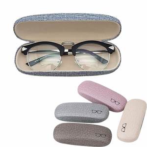 LOW Price Embossing Printing Low MOQ Luxury Eyewear <b>Glasses</b> Packaging Sunglasses Custom Logo Iron Hard <b>Case</b> Recycled Materials - Product Image 2