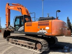 Excavatrice sur chenilles Hitachi ZX350 d'occasion d'origine japonaise, 35 tonnes, pompe hydraulique, PLC, engrenages haute efficacité, garantie 1 an, à vendre - Product Image 3