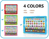 Tablette éducative pour enfants, tablette pour tout-petits avec chansons ABC, musique, nombres, jouet électronique interactif