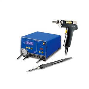 Station de soudage HAKKO 2 ports FR701 2-en-1, système de réparation numérique sans plomb, station de retravaillage industrielle DIY, protection ESD, garantie 1 an, 80 kPa - Product Image 2