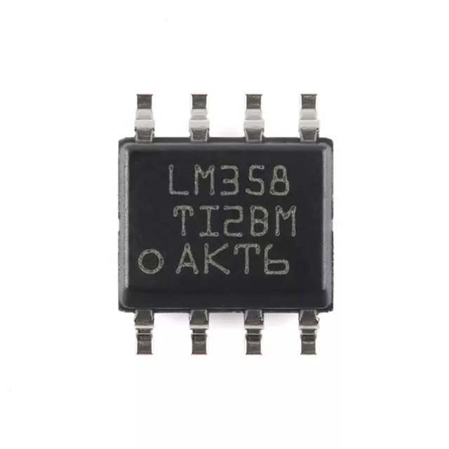 LM358DR High-quality Original Integrated Circuit Dual Op Amp GP SOP8 SMD 2-Channel IC Chip -40~+125C Operating Temp
