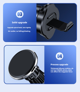 Supporto magnetico per telefono magnetico per auto con supporto magnetico per auto, supporto per supporto per telefono cellulare per auto, misura per <span class=keywords><strong>iPhone</strong></span> - Product Image 5