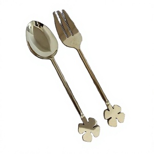 Exclusive Design Gold Metal <b>Salad</b> <b>Tool</b> Set Vegetable Slicer <b>Salad</b> <b>Tool</b> Fruit <b>Salad</b> Server Creative Serving <b>Tools</b> Kitchen Utensil - Product Image 1