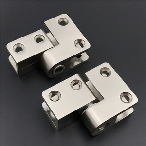 Herrajes de bisagra pivotante superior e inferior para paneles de división de inodoros y pantallas de lavamanos - Product Image 2