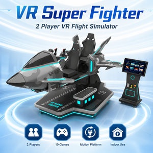 <span class=keywords><strong>Simulateur</strong></span> de vol d'<span class=keywords><strong>avion</strong></span> VR 9D commercial |   Équipement de jeu de réalité virtuelle immersive pour parc d'attractions - Product Image 1