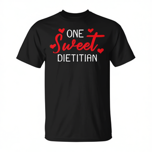 Camiseta One Sweet Dietitian, regalo del día de San Valentín para dietéticas - Product Image 2